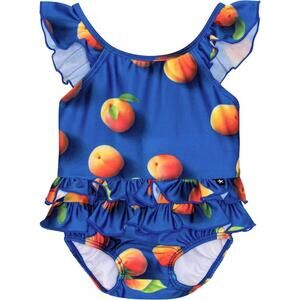 NEW MOLO girl's nalani swimsuit in apricot